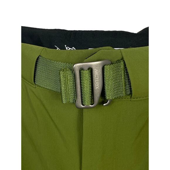 Arc'Teryx Gamma LT Capri Pant Creekside Green Women’s 12 Belted Outdoors ALTERED - Picture 6 of 11